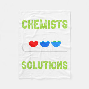Minimale Chemiker Alle Lösungen Chemie Labor Fleecedecke