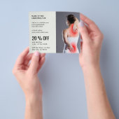 Minimale Chiropraktiker-Flyer | Hinterlassen Sie e Flyer (Gruppe)