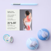 Minimale Chiropraktiker-Flyer | Hinterlassen Sie e Flyer (Einzeln)