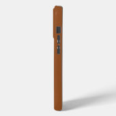 "Minimale Coffee & Mocha-Ton-Handytasche Trendig Case-Mate iPhone Hülle (Rückseite / Links)