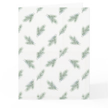 Minimale Corporate Weihnachtsmuster aus Kiefer
