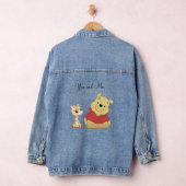 Minimale Denimjacke mit Tiermotiv Jeansjacke (Hangar)
