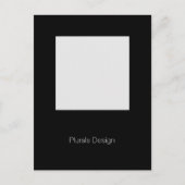 Minimale Design Foto Rahmen Postkarte (Vorderseite)