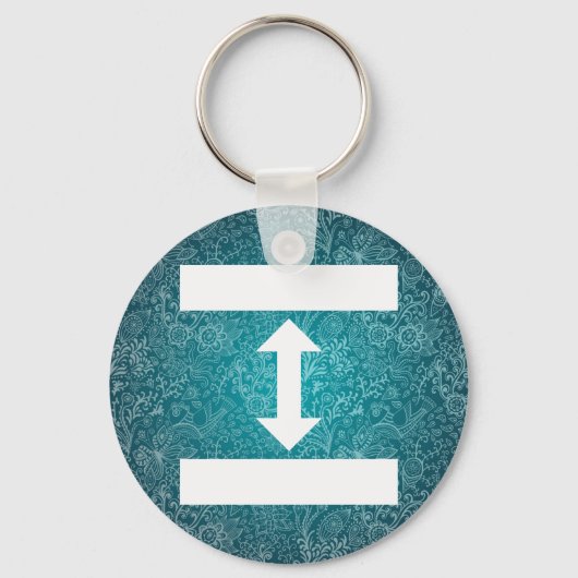 Minimale Doppelseiten Schlüsselanhänger (Vorderseite)