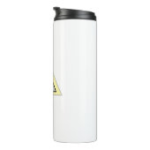 Minimale Dreiecks-Logogestaltung Thermosbecher (Nach rechts gedreht)