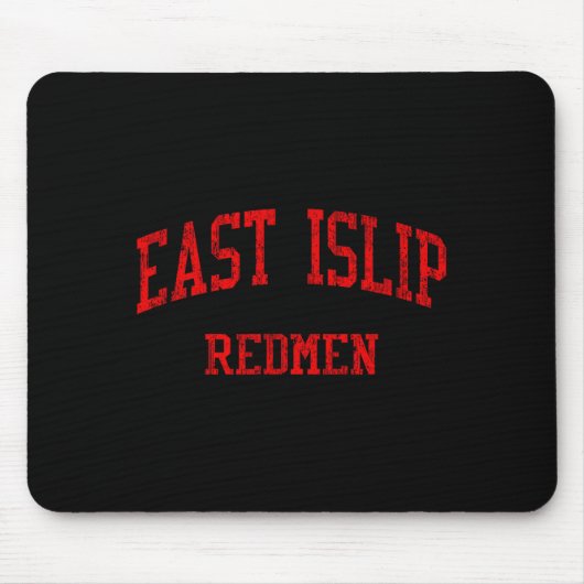 Minimale East Islip High School Hs Mousepad (Vorne)