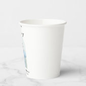 Minimale einfache Foto-Bogen-Gedenkstätte Pappbecher (Links)