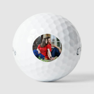 Minimale einfache Foto-Golfbälle Golfball