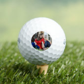 Minimale einfache Foto-Golfbälle Golfball (Insitu T-Shirt)