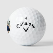 Minimale einfache Foto-Golfbälle Golfball (Logo)