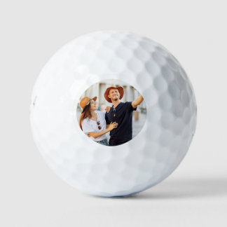 Minimale einfache Foto-Golfbälle Golfball