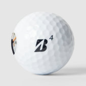Minimale einfache Foto-Golfbälle Golfball (Logo)