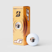 Minimale einfache Foto-Golfbälle Golfball (Verpackungen)