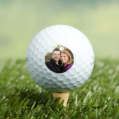 Minimale einfache Foto-Golfbälle Golfball (Insitu T-Shirt)