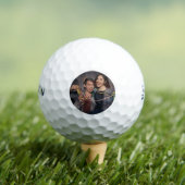 Minimale einfache Foto-Golfbälle Golfball (Insitu T-Shirt)