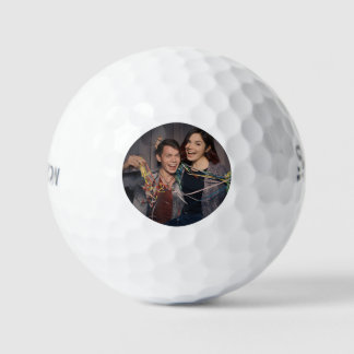Minimale einfache Foto-Golfbälle Golfball