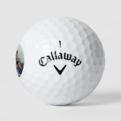 Minimale einfache Foto-Golfbälle Golfball (Logo)