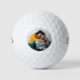Minimale einfache Foto-Golfbälle Golfball