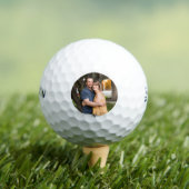 Minimale einfache Foto-Golfbälle Golfball (Insitu T-Shirt)