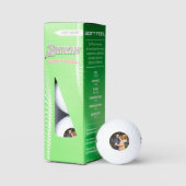 Minimale einfache Foto-Golfbälle Golfball (Verpackung)