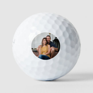Minimale einfache Foto-Golfbälle Golfball