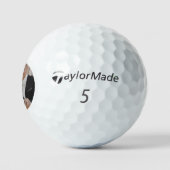 Minimale einfache Foto-Golfbälle Golfball (Logo)