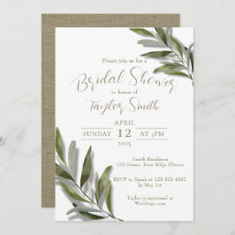 Minimale Einladung von Mediterranean Boho Chic