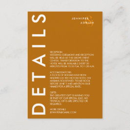 Minimale Einladung zur Hochzeit