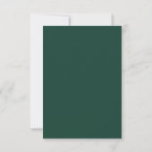 Minimale Einladung zur Hochzeit (Rückseite)