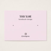 Minimale Elegante Rose Imitate Gold Herzerkrankung (Vorderseite)