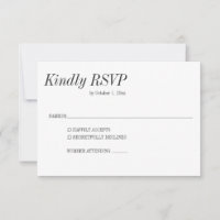 Minimale elegante schwarze weiße Serif klassische