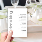 Minimale Ereignisse im Business Corporate Tech Net Einladung