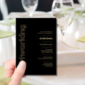 Minimale Ereignisse im Business Corporate Tech Net Einladung