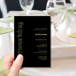 Minimale Ereignisse im Business Corporate Tech Net Einladung