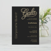 Minimale Ereignisse im Business Corporate Tech Net Einladung (Stehend Vorderseite)