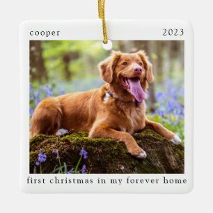 Minimale erste Weihnachten in meinem Forever Zuhau Keramikornament