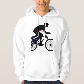 Minimale Fahrrad-Kunst – Hoodie