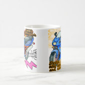 Minimale Fahrradgrafik  Kaffeetasse (Mittel)