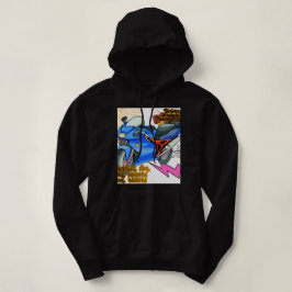 Minimale Fahrradgrafik – Moderne Motorradgrafik Hoodie