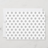 Minimale Feier Einladung (Rückseite)