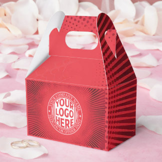 Minimale Firmenbezeichnung und individuelles Marke Geschenkschachtel