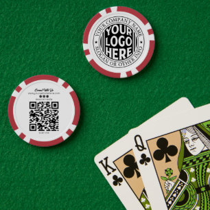 Minimale Firmenname und benutzerdefiniertes Marken Pokerchips