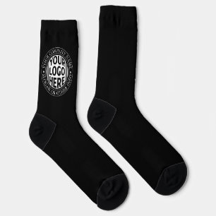 Minimale Firmenname und benutzerdefiniertes Marken Socken