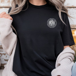 Minimale Firmenname und benutzerdefiniertes Marken T-Shirt