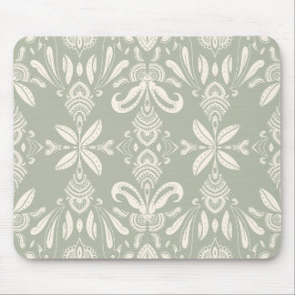 Minimale Floralmuster-Mauspad Mousepad