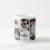 Minimale Fotocollage zum ersten Vatertag als Erinn Kaffeetasse (Mittel)