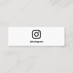 Minimale Fotografie Social Media Instagram Foto Telefonnummerkarte