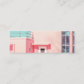 Minimale Fotografie Social Media Instagram Foto Telefonnummerkarte (Rückseite)