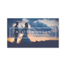 Minimale Fotografie-Visitenkarten