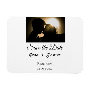 Minimale Fotografie weiß schwarz klassisch elegant Magnet